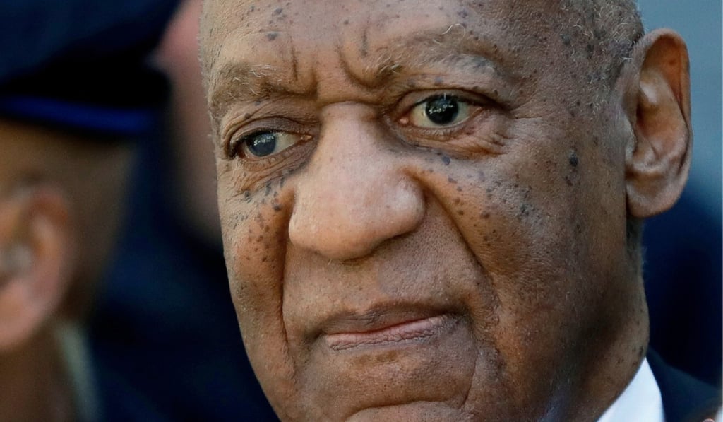 Actor Bill Cosby leaves the courthouse after he was found guilty in his sexual assault retrial in Norristown, Pennsylvania, in April 2018. Photo: AP Actor Bill Cosby leaves the courthouse after he was found guilty in his sexual assault retrial in Norristown, Pennsylvania, in April 2018. Photo: AP
