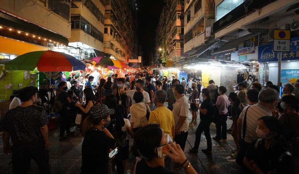 The Mong Kong area where the Expats TV series is shooting. Photo: Winson Wong