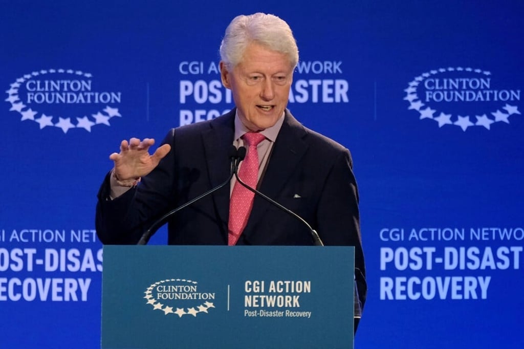 Former US President Bill Clinton in 2020. Photo: Reuters