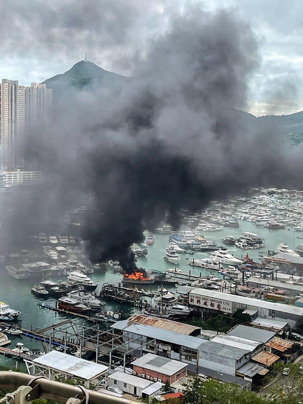 It took firefighters more than a hour to put the blaze out. Photo: Facebook It took firefighters more than a hour to put the blaze out. Photo: Facebook