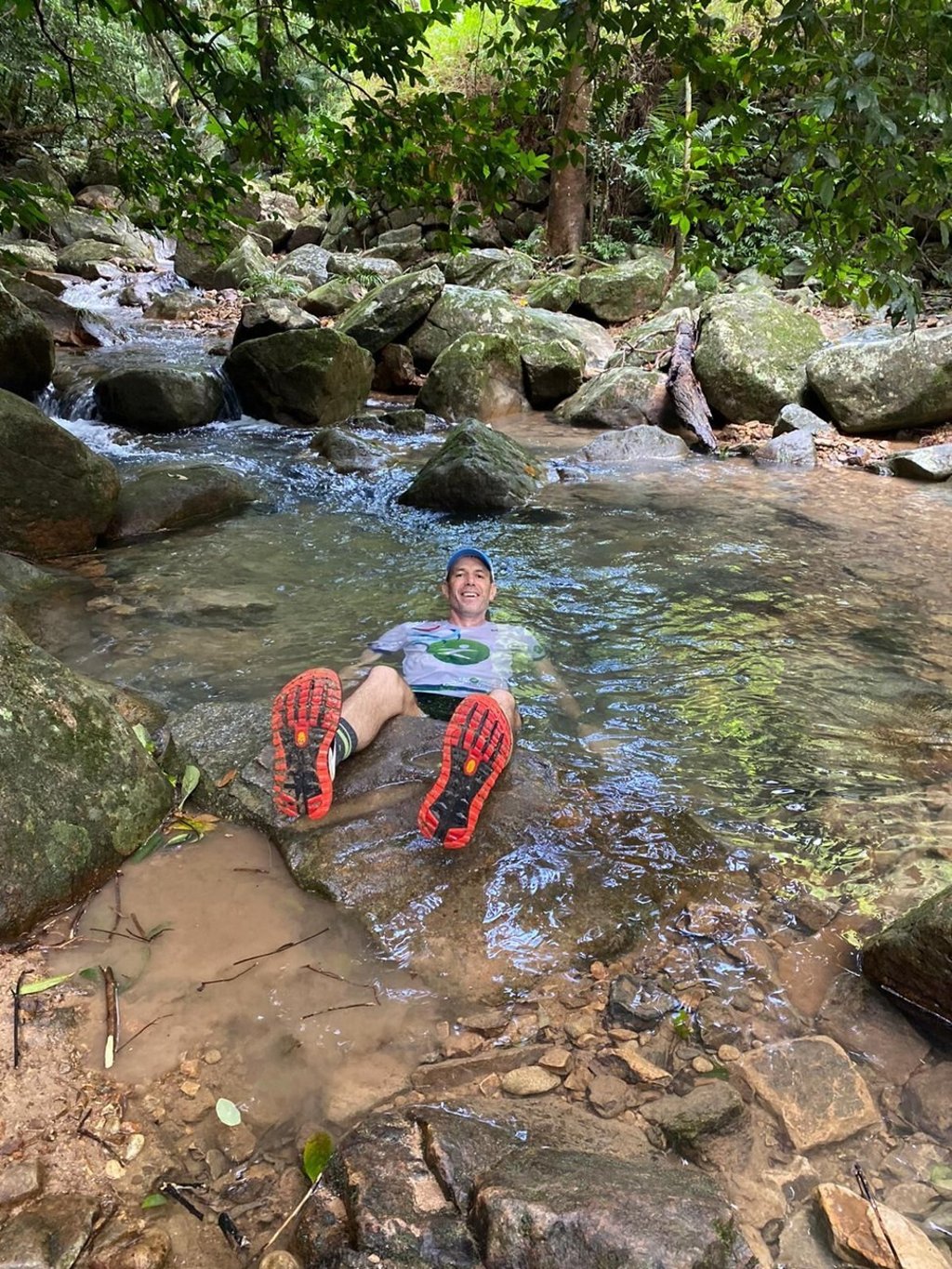 William Hayward enjoys the ‘casual’ nature of recreating the 4in4. Photo: So Ho William Hayward enjoys the ‘casual’ nature of recreating the 4in4. Photo: So Ho