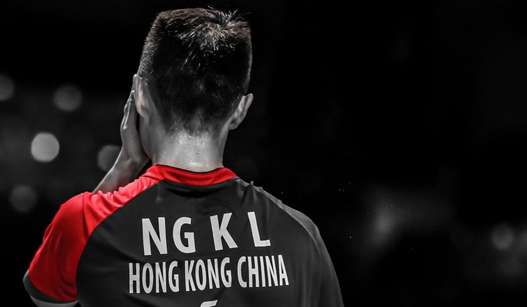 Angus Ng in action at the Denmark Open. Photo: Badminton Photo