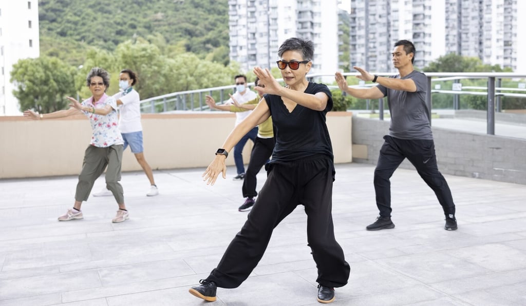 Coco Wong’s goal for 50+ Exercise Buddy is to develop a community of like-minded fitness enthusiasts among people aged 50 and over so they continue to be healthy in old age. Photo: Man Tam