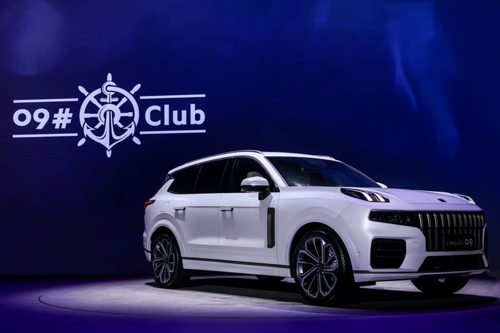 The Lynk 09 is the Chinese-Swedish carmaker’s first SUV. Photo: Handout