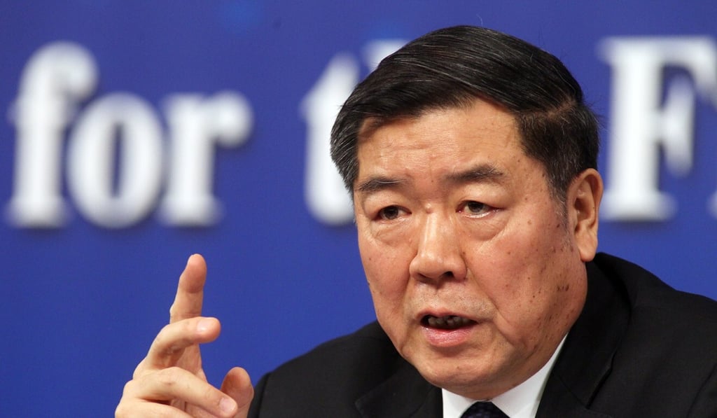 He Lifeng, head of China’s National Development and Reform Commission, said carbon emissions must be reduced in a safe and secure way to avoid economic, financial and social risks. Photo: Simon Song He Lifeng, head of China’s National Development and Reform Commission, said carbon emissions must be reduced in a safe and secure way to avoid economic, financial and social risks. Photo: Simon Song