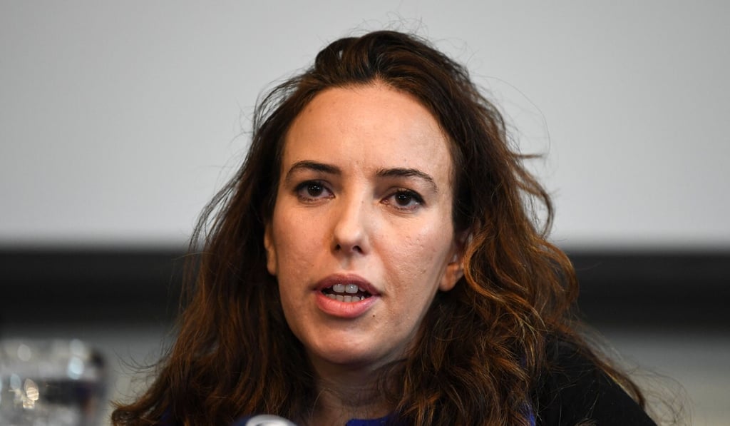 Julian Assange's partner Stella Moris. Photo: AFP