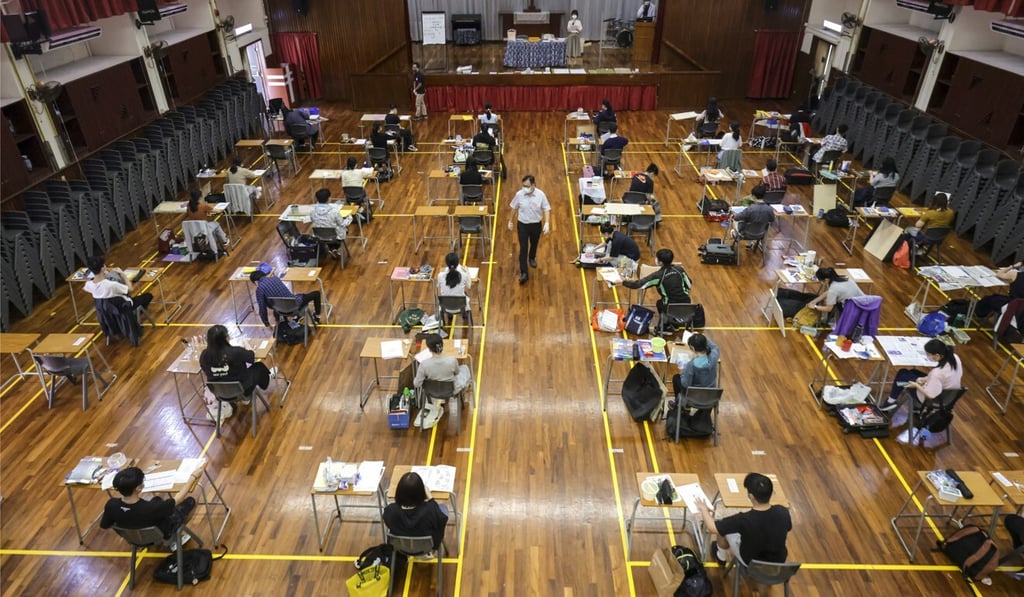Public exams were needed in the past because of limited school places, John Tsang said. Photo: May Tse Public exams were needed in the past because of limited school places, John Tsang said. Photo: May Tse