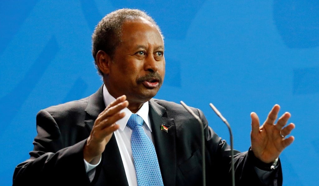 Sudan's Prime Minister Abdalla Hamdok was placed under house arrest. File photo: Reuters