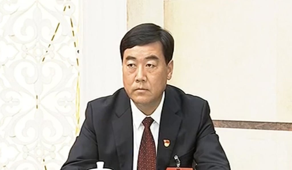 Yang Fasen is the new party chief of Urumqi, capital of China’s far western Xinjiang region. Photo: Handout