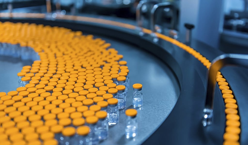 Child-size doses of the Pfizer Covid-19 vaccine are seen in Puurs, Belgium. Photo: Pfizer via AP