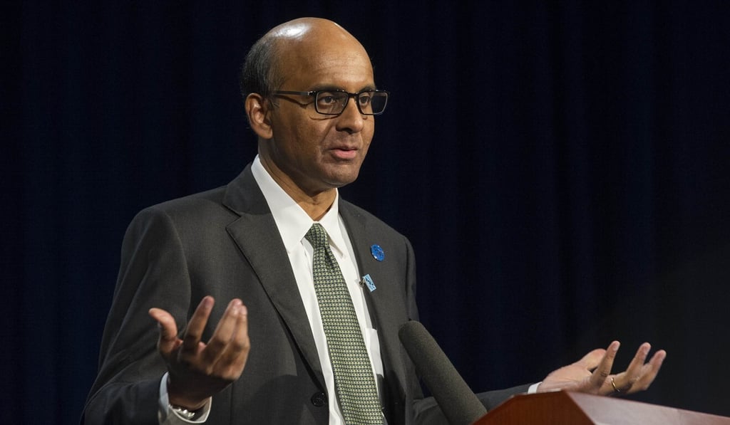 Monetary Authority of Singapore Chairman Tharman Shanmugaratnam. Photo: AFP Monetary Authority of Singapore Chairman Tharman Shanmugaratnam. Photo: AFP