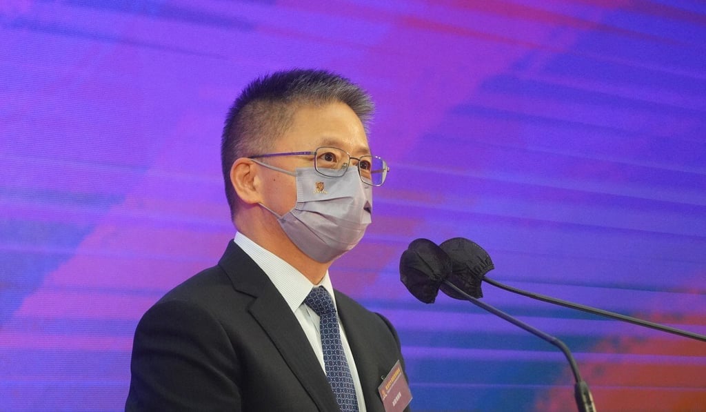 Jiang Jianxiang, ﻿director of education and technology at Beijing’s liaison office in Hong Kong. Photo: Winson Wong