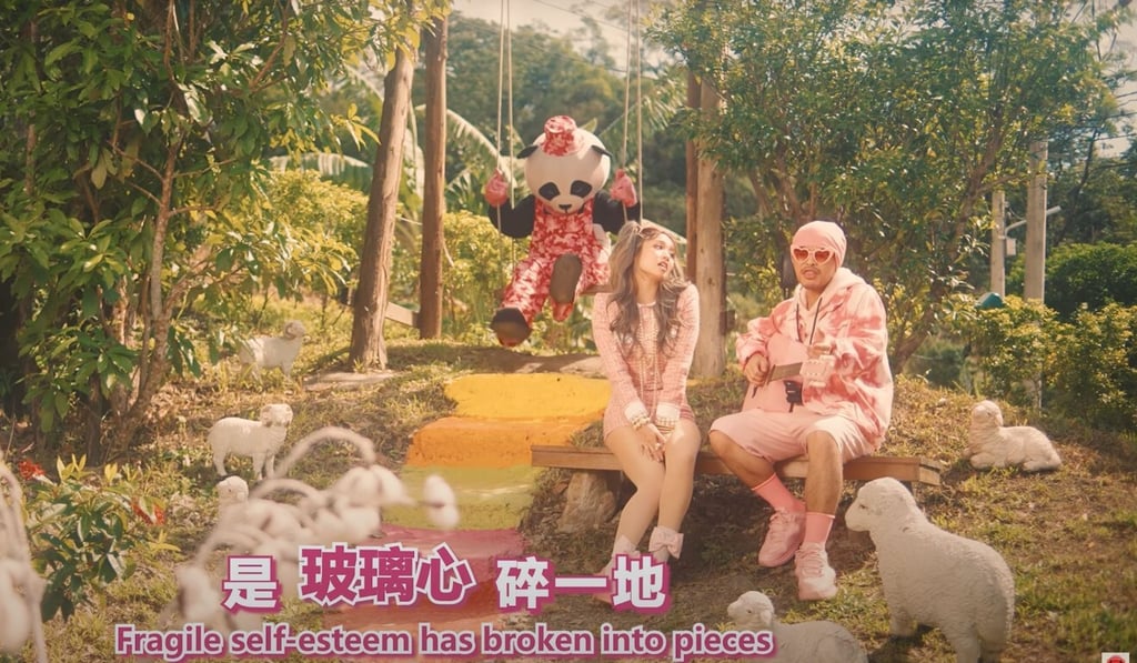 A still from the video for 'Fragile' by Malaysian artist Namewee and Australian singer Kimberly Chen. Photo: YouTube