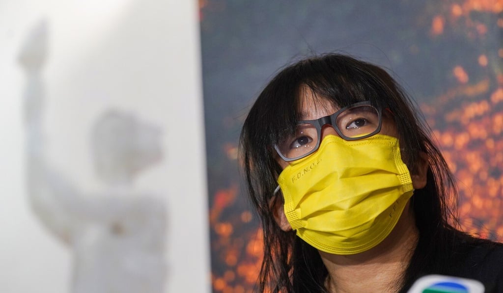 Alliance vice-chairwoman Chow Hang-tung. Photo: Sam Tsang Alliance vice-chairwoman Chow Hang-tung. Photo: Sam Tsang