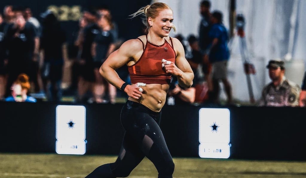 Annie Thorisdottir came second at the 2021 Rogue Invitational. Photo: Annie Thorisdottir/Facebook Annie Thorisdottir came second at the 2021 Rogue Invitational. Photo: Annie Thorisdottir/Facebook