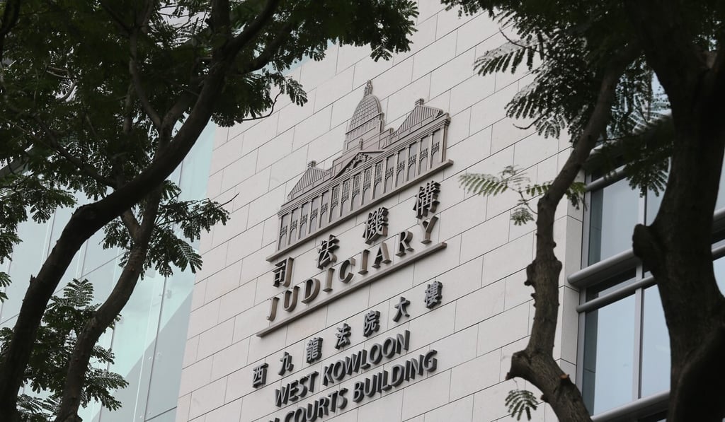 Former Civil Human Rights Front convenor Figo Chan made his Monday appearance at West Kowloon Court without a lawyer. Photo: Dickson Lee