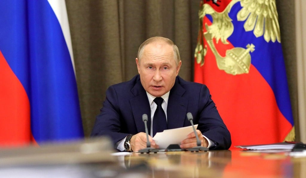 Russian President Vladimir Putin on Monday. Photo: Kremlin via dpa