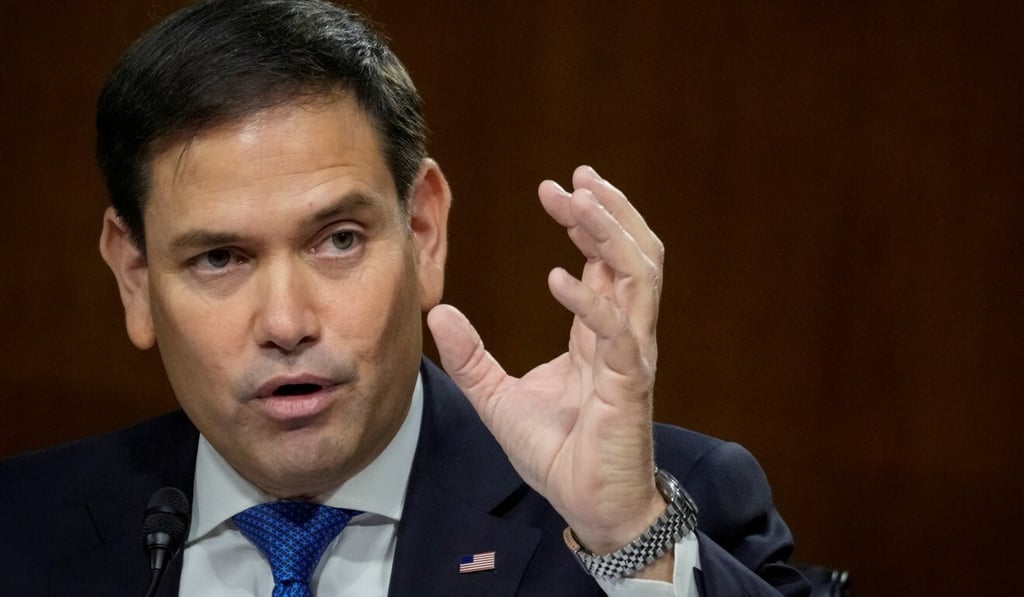 US Senator Marco Rubio, Republican of Florida, is a co-sponsor of the Protecting Sensitive Personal Data Act of 2021. Photo: Reuters US Senator Marco Rubio, Republican of Florida, is a co-sponsor of the Protecting Sensitive Personal Data Act of 2021. Photo: Reuters