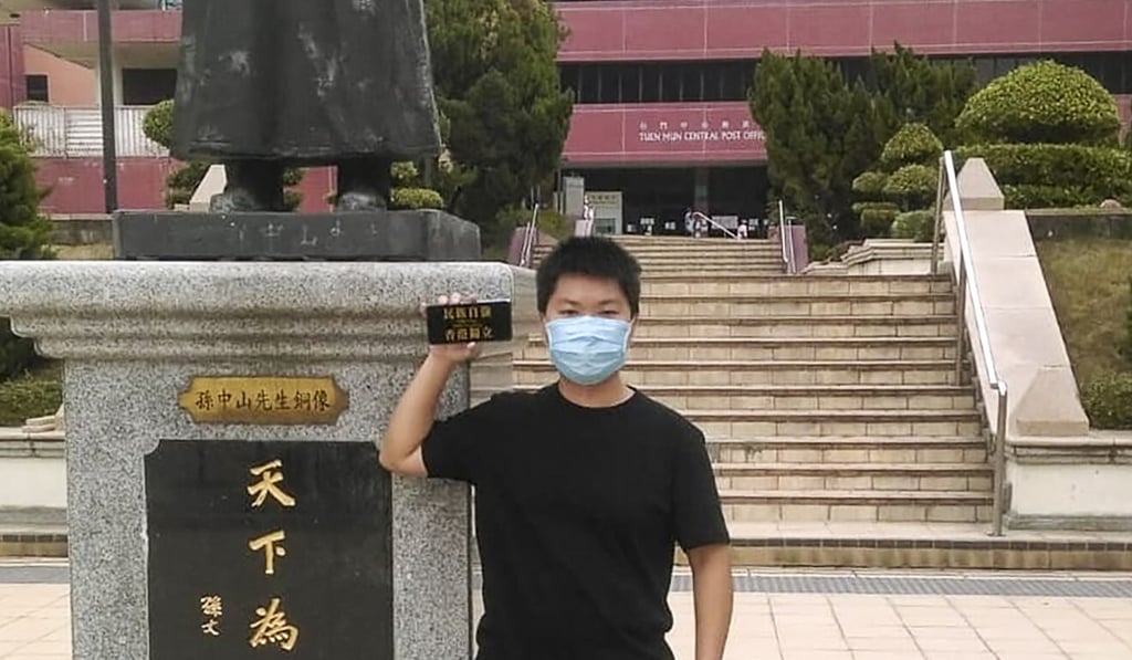 Lawyers for Adam Ma argued he was only trying to test the limits of the national security law with his public statements. Photo: Facebook Lawyers for Adam Ma argued he was only trying to test the limits of the national security law with his public statements. Photo: Facebook