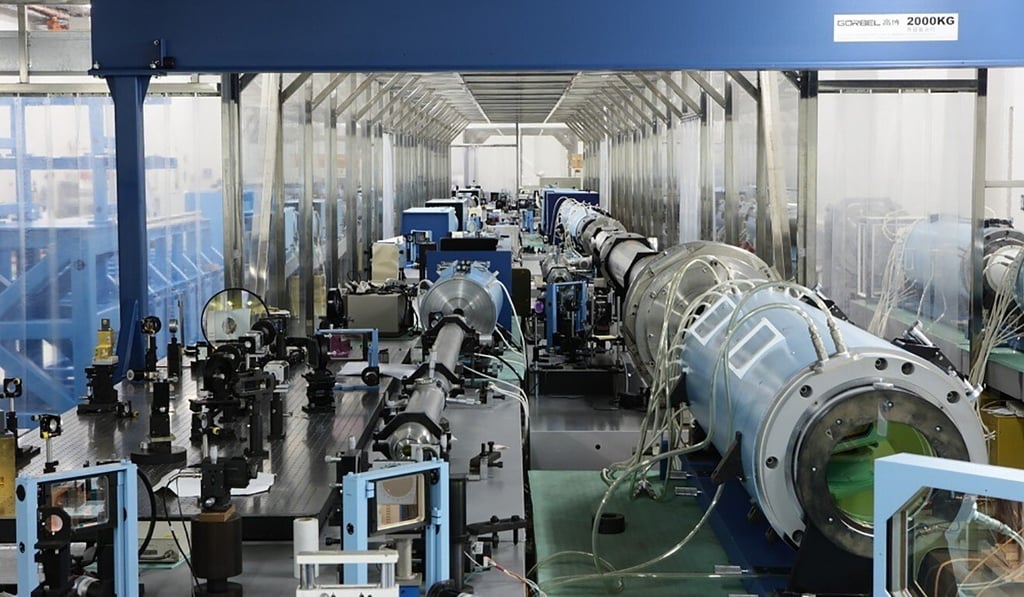 The Shenguang II laser facility in Shanghai where the Chinese scientists are researching fusion energy. Photo: Handout The Shenguang II laser facility in Shanghai where the Chinese scientists are researching fusion energy. Photo: Handout