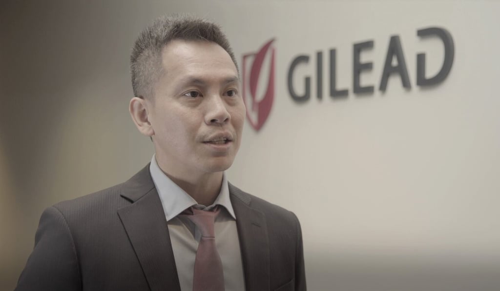 David Lin, country medical director at Gilead Sciences, believes that Taiwan’s superb research and best practices can set a good example for medical professionals around the world.