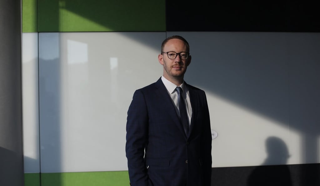 Edward Moncreiffe, chairman of the Hong Kong Federation of Insurers and CEO of HSBC Life in Hong Kong. Photo: Xiaomei Chen