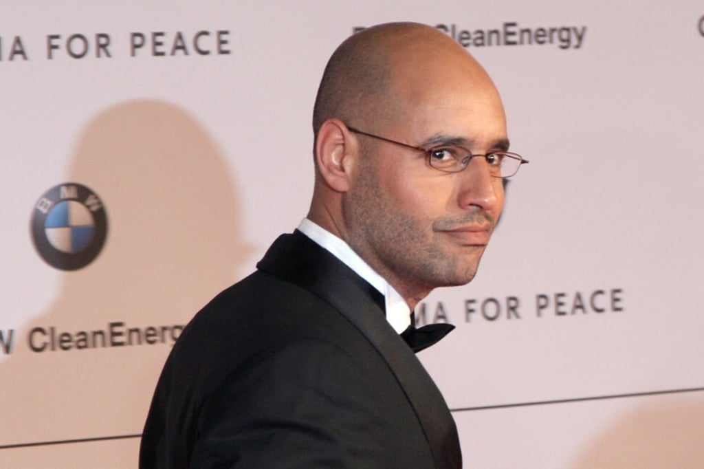 Saif al-Islam, son of Libya’s former leader Muammar Gaddafi, in 2008. Photo: DPA Saif al-Islam, son of Libya’s former leader Muammar Gaddafi, in 2008. Photo: DPA