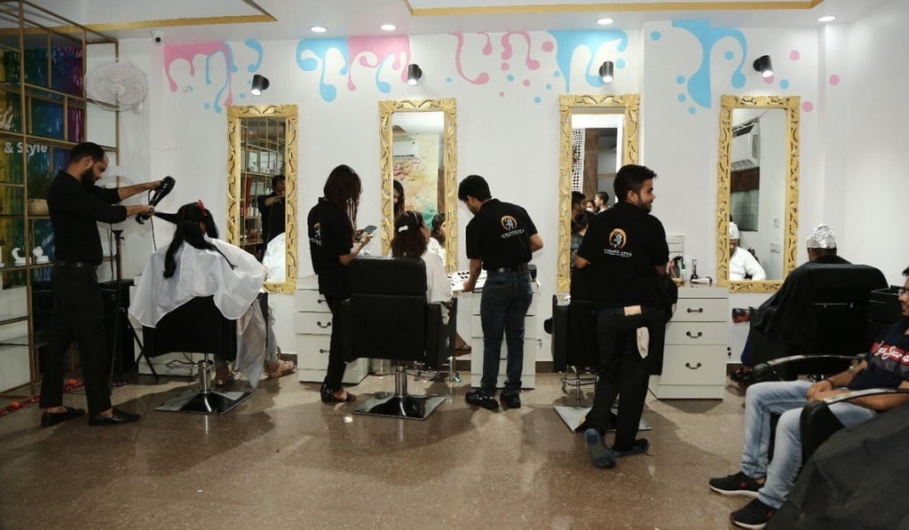 Customers of all genders are welcome at La Beaute & Style salon in New Delhi. Photo: Avantika Mehta