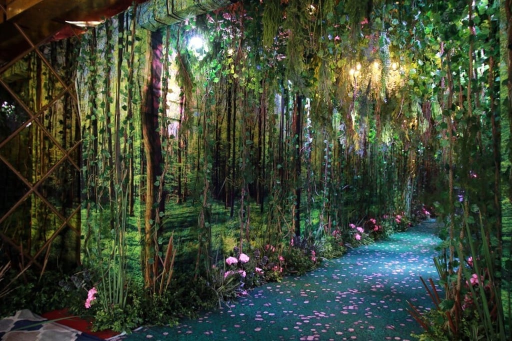 An eco-friendly wedding in India organised by Fern N Petals. Photo: Handout