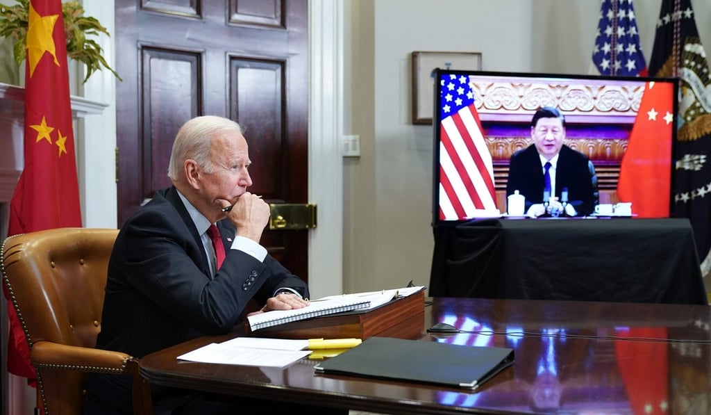US President Joe Biden’s meeting with Chinese President Xi Jinping may have reduced tensions, but China still faces many years of rivalry with the US. Photo: AFP