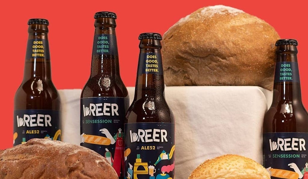 The Breer team collects unsold bread from bakeries before it goes to waste, and uses it to replace barley powder in the brewing process. The Breer team collects unsold bread from bakeries before it goes to waste, and uses it to replace barley powder in the brewing process.