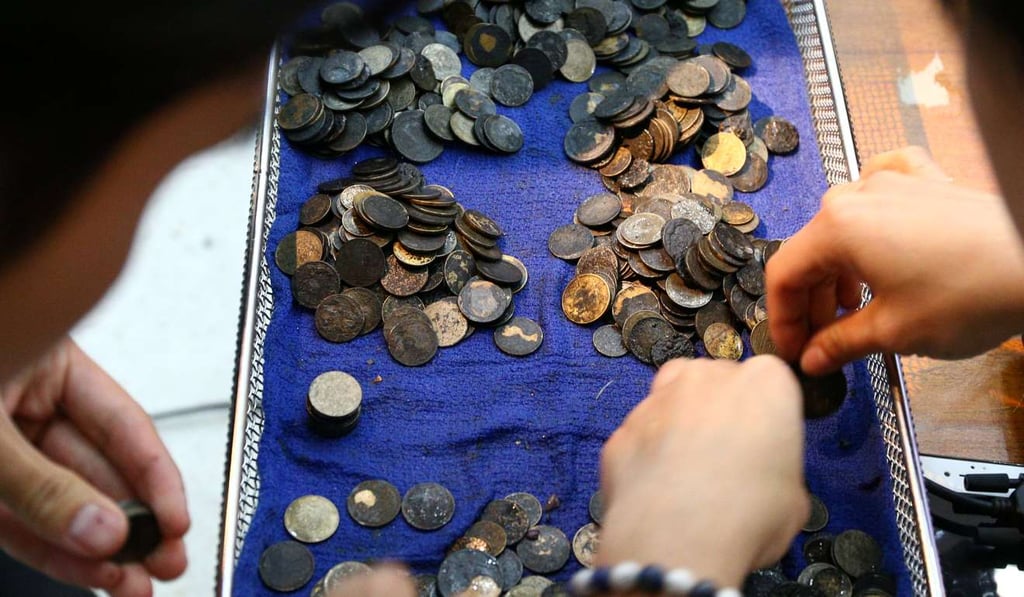 This revered turtle was offered coins as a blessing. She ate 5kg of them  and nearly died | South China Morning Post