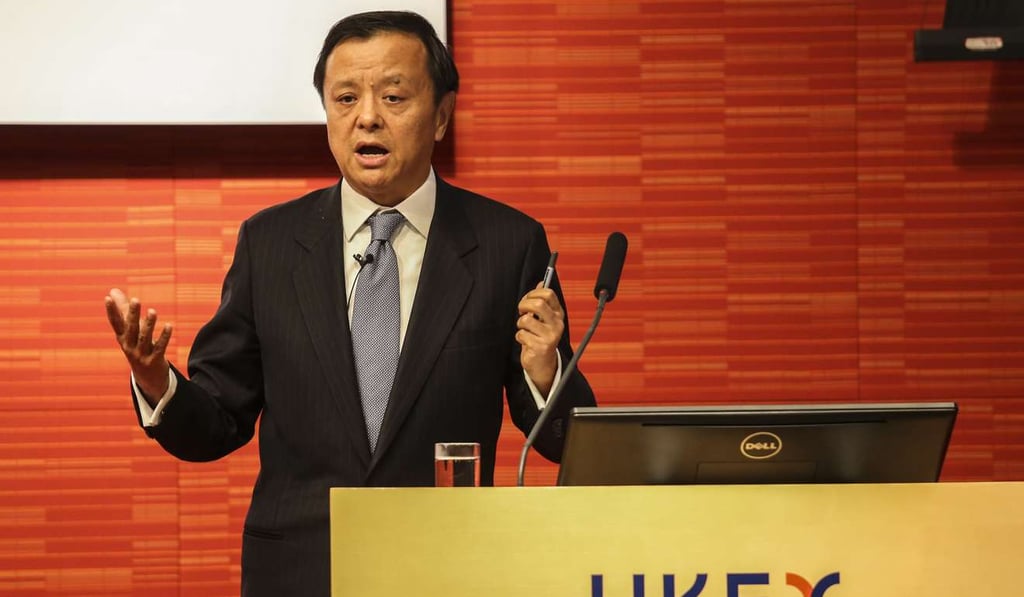 Charles Li Xiaojia, chief executive of Hong Kong Exchanges and Clearing Limited (HKEX), proposed a third board with more relaxed listing restrictions in January. Photo: K. Y. Cheng