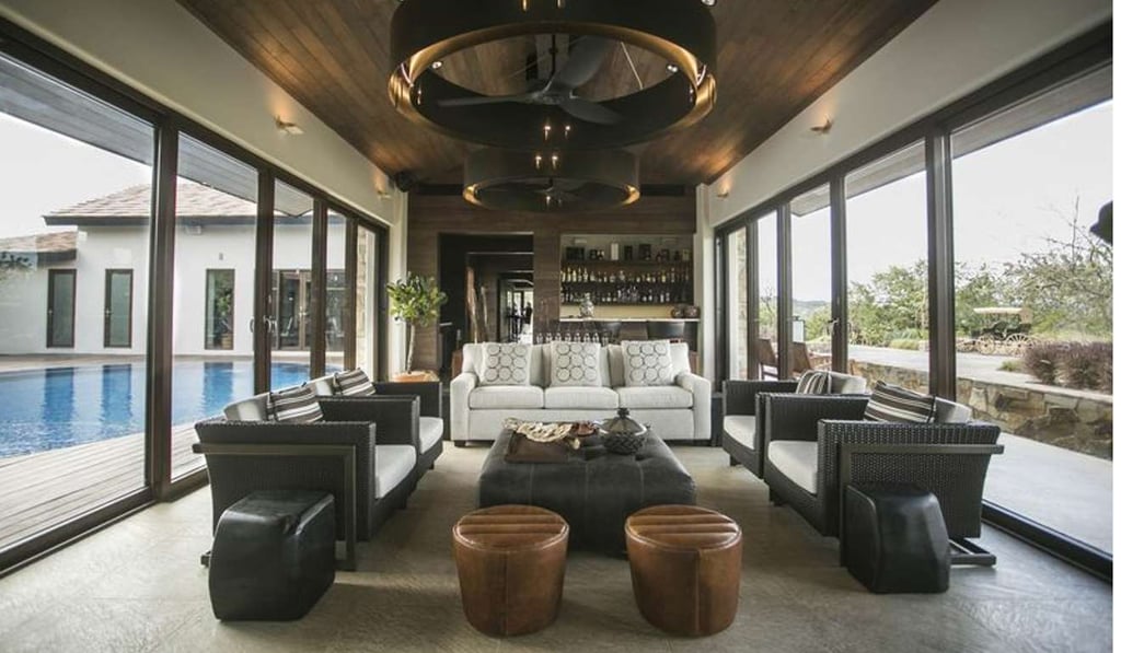 A living room space in Nekupe’s clubhouse, one of many common areas for just eight rooms.Source: Nekupe Sporting Resort & Retreat