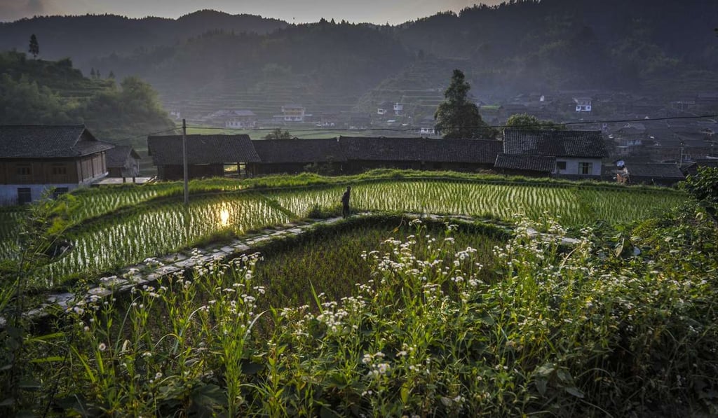Dimen, a Dong minority village in Guizhou. Picture: Xinhua