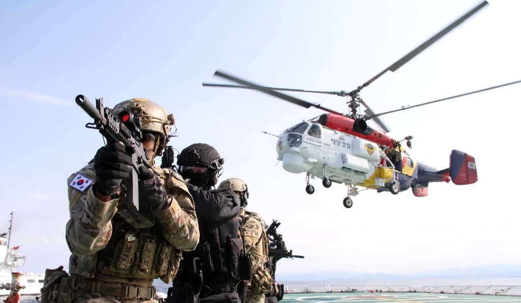 South Korean commandos on an exercise. Seoul’s relations with Beijing have been damaged by its purchase of the US system. Photo: EPA