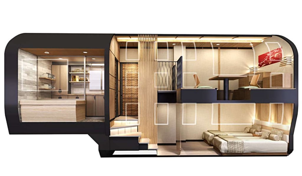 Japan's new luxury sleeper train by JR East debuts May 1