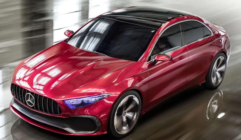Mercedes-Benz Concept A Sedan. Photo: Handout