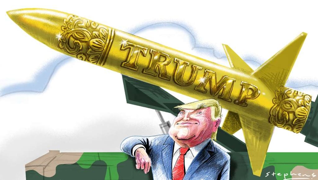 The decision to strike Syria showed the old Trump as a master of political theatre, not a new Trump as a master of strategic statecraft. Illustration: Craig Stephens The decision to strike Syria showed the old Trump as a master of political theatre, not a new Trump as a master of strategic statecraft. Illustration: Craig Stephens
