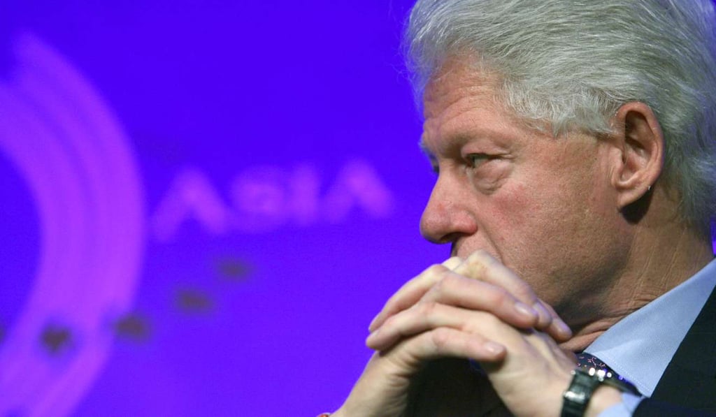 Bill Clinton once received $750,000 for addressing the telecoms company Ericsson in Hong Kong in 2011. File photo: Ricky Chung