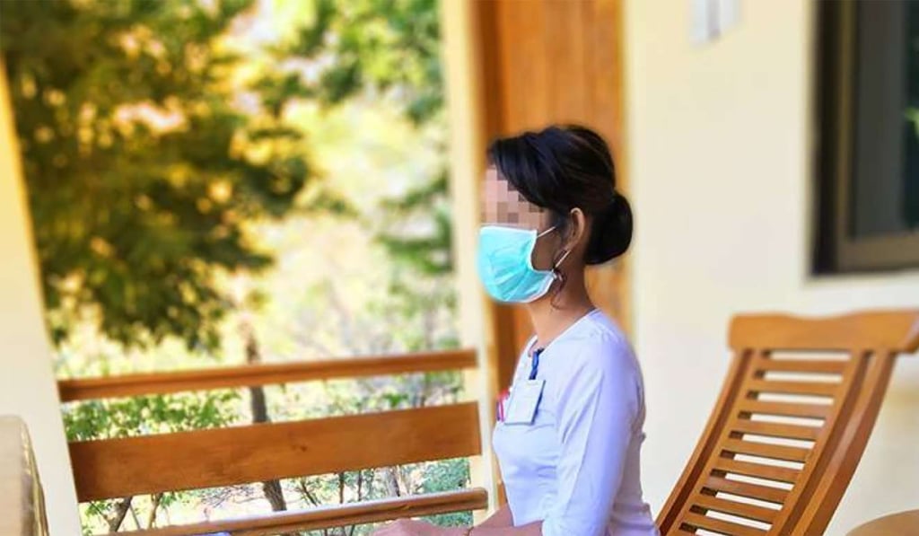 The digital cover for Violet of Myanmar. Photo: Facebook The digital cover for Violet of Myanmar. Photo: Facebook