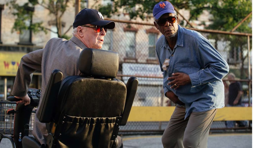 Michael Caine and Morgan Freeman in Going in Style.