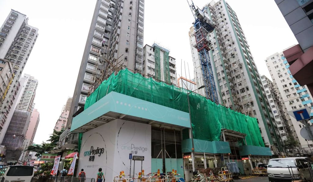 Henderson Land’s One Prestige development in North Point. Photo: Felix Wong