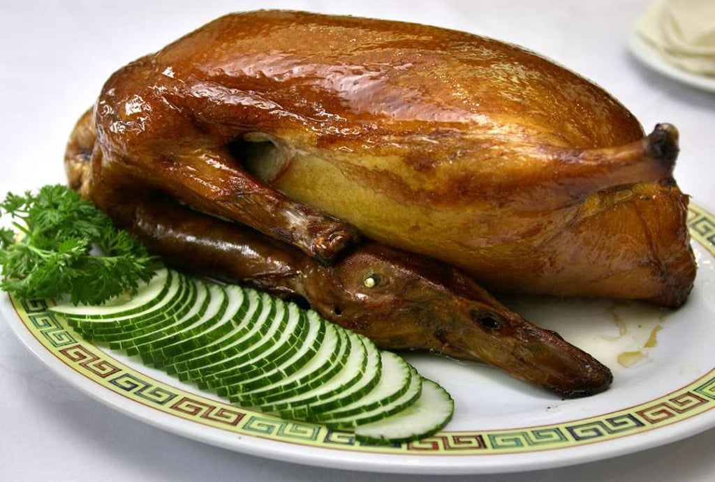 Peking duck at Spring Deer.