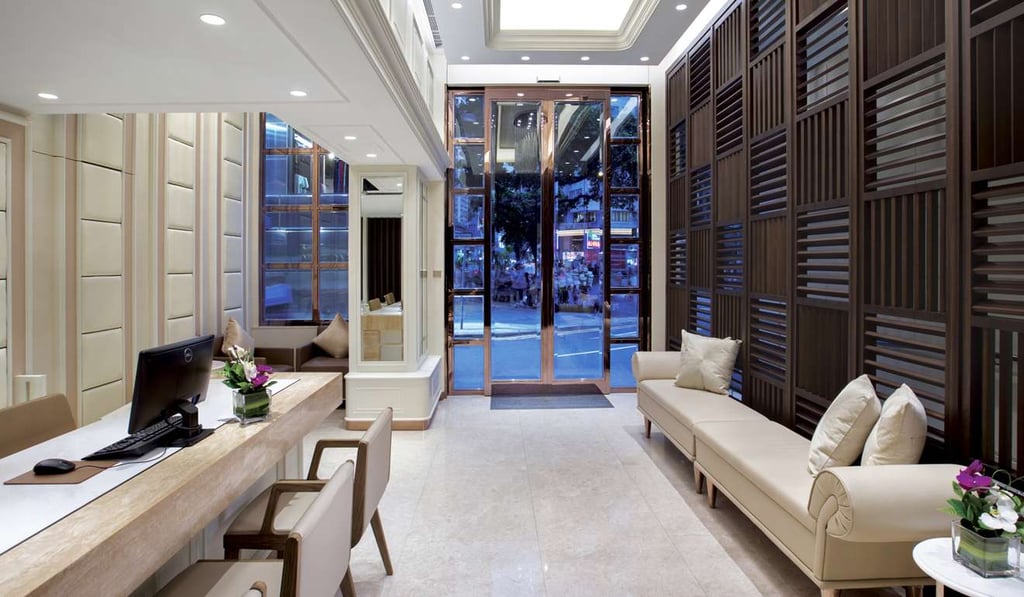 Sino Land’s The Johnston Suites (lobby) in Wan Chai