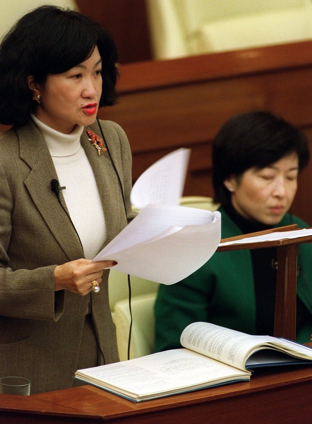 As secretary for security, Regina Ip had in 2001 announced that one of the priorities of her bureau was to conclude legal cooperation agreements with the mainland within a few years. Photo: K.Y. Cheng
