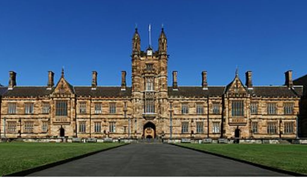 Sydney University. Chinese made up almost 30 per cent of all foreign students enrolled in Australia in 2016. Photo: Wikipedia Sydney University. Chinese made up almost 30 per cent of all foreign students enrolled in Australia in 2016. Photo: Wikipedia