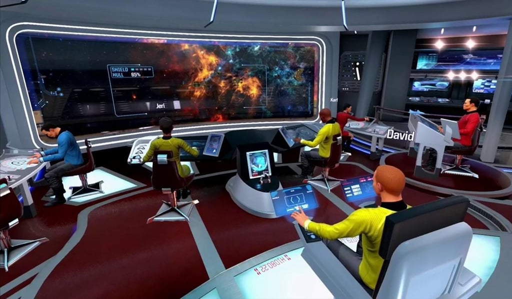 Star Trek Bridge Crew four player VR game boldly goes where no game has gone before South China Morning Post