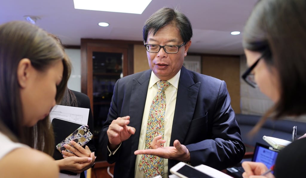 Former Law Society president Huen Wong said he wasn’t interested in becoming the city’s next justice chief. Photo: Dickson Lee