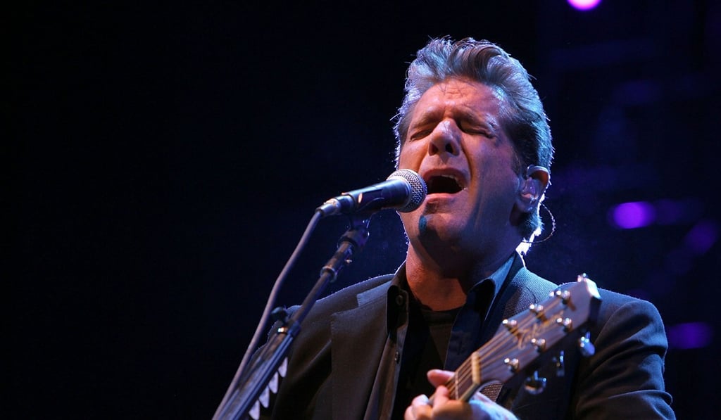 The late musician Glenn Frey of the Eagles performing during day 1 of Stagecoach, California's Country Music Festival at the Empire Polo Field in Indio, California. The Eagles sued a hotel in Mexico for capitalising on the popularity of their hit song ‘Hotel California.’ Photo: AFP